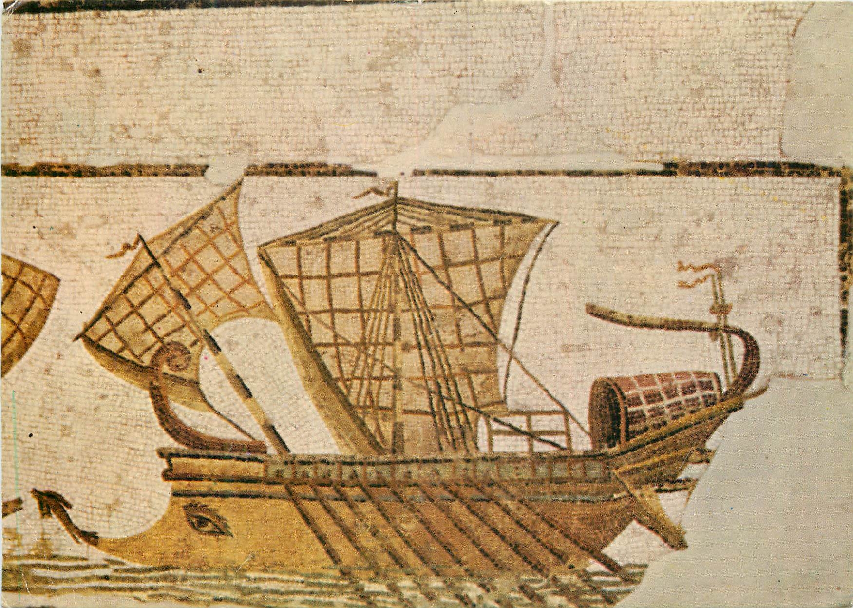 CPM Sousse musee archeologique voilier de transport IIe s ap J C