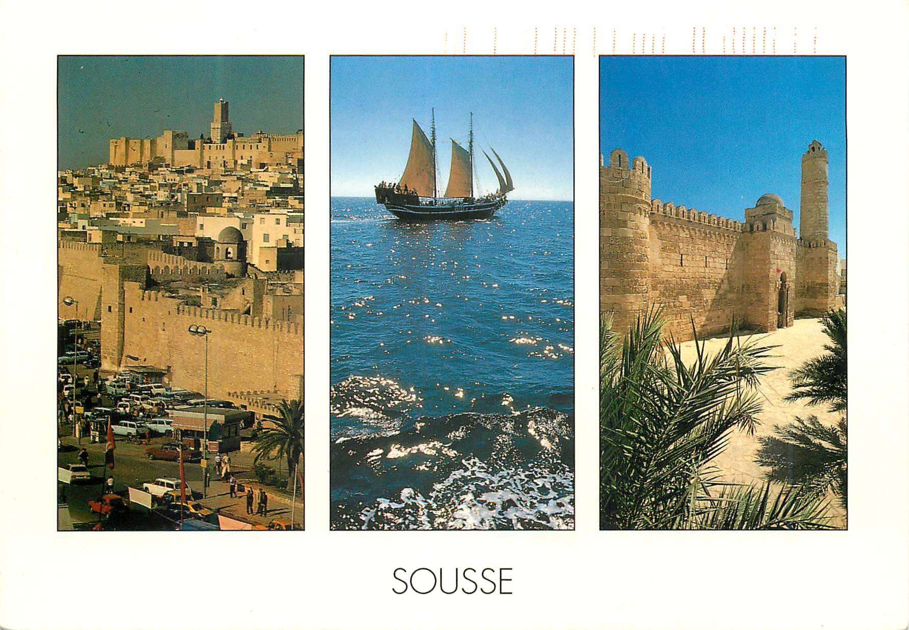 CPM Sousse (tunisie) la ville et le bateau aziza