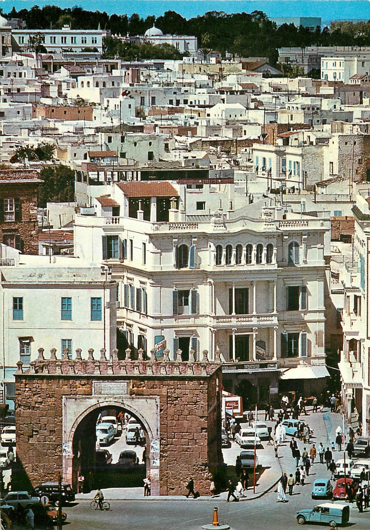 CPM Tunis vue sur la medina