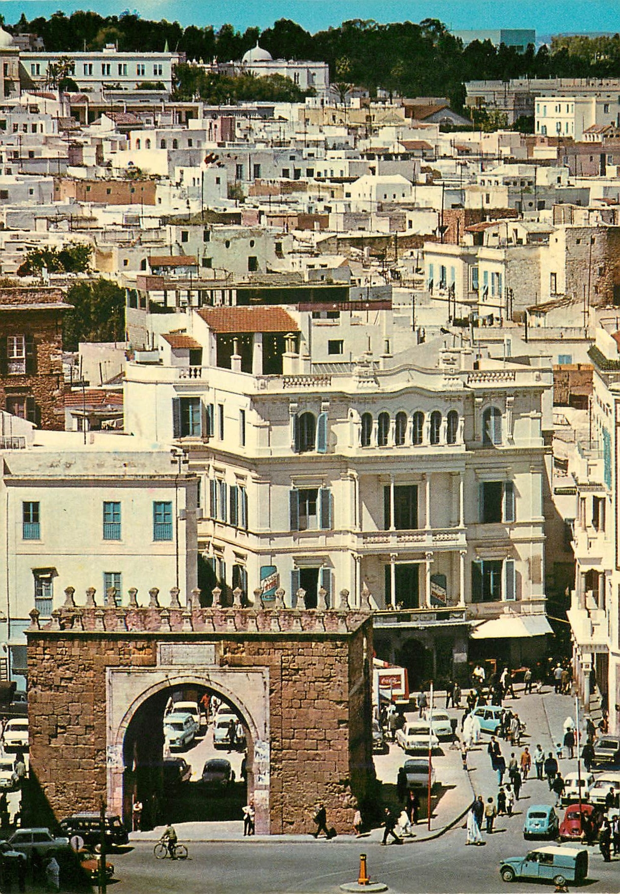 CPM Tunis vue sur la medina