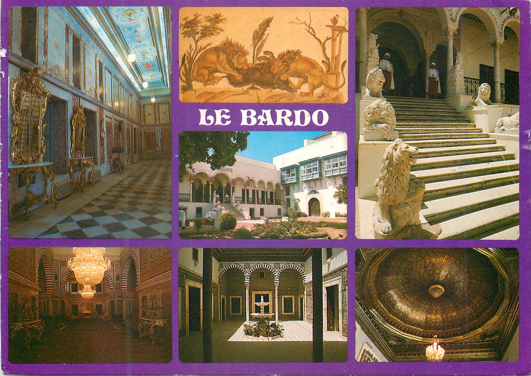 CPM Tunisie de toujours le domaine du seigneur julius (musee du bardo)