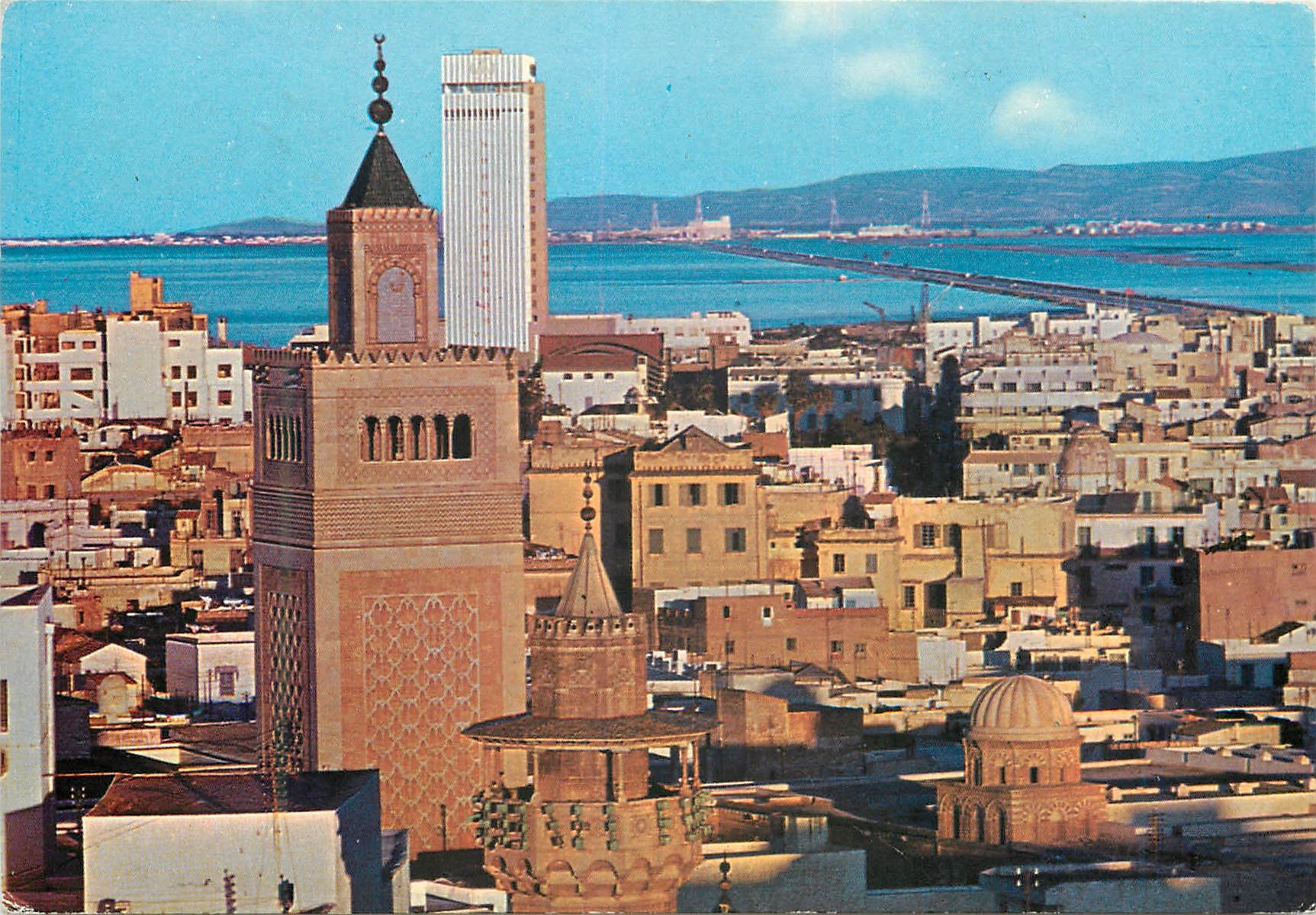 CPM Tunisie terrasse du palais d'orient