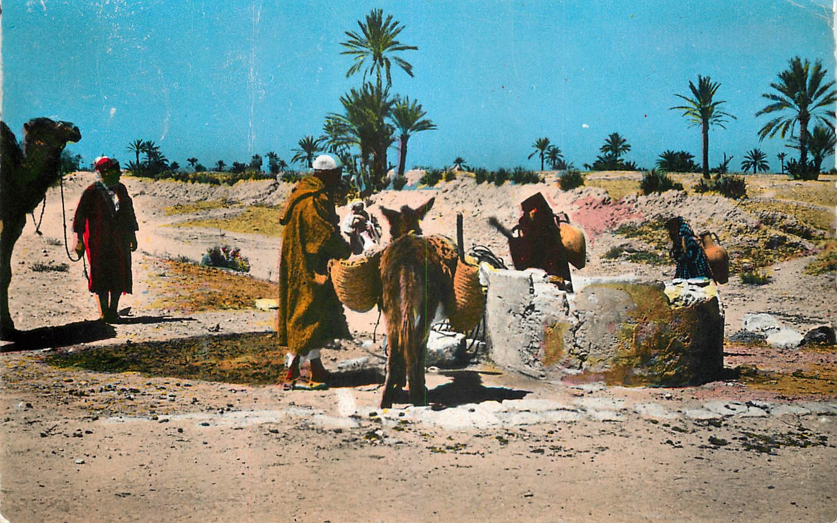 CPM Djerba (tunisie) au bord du puits