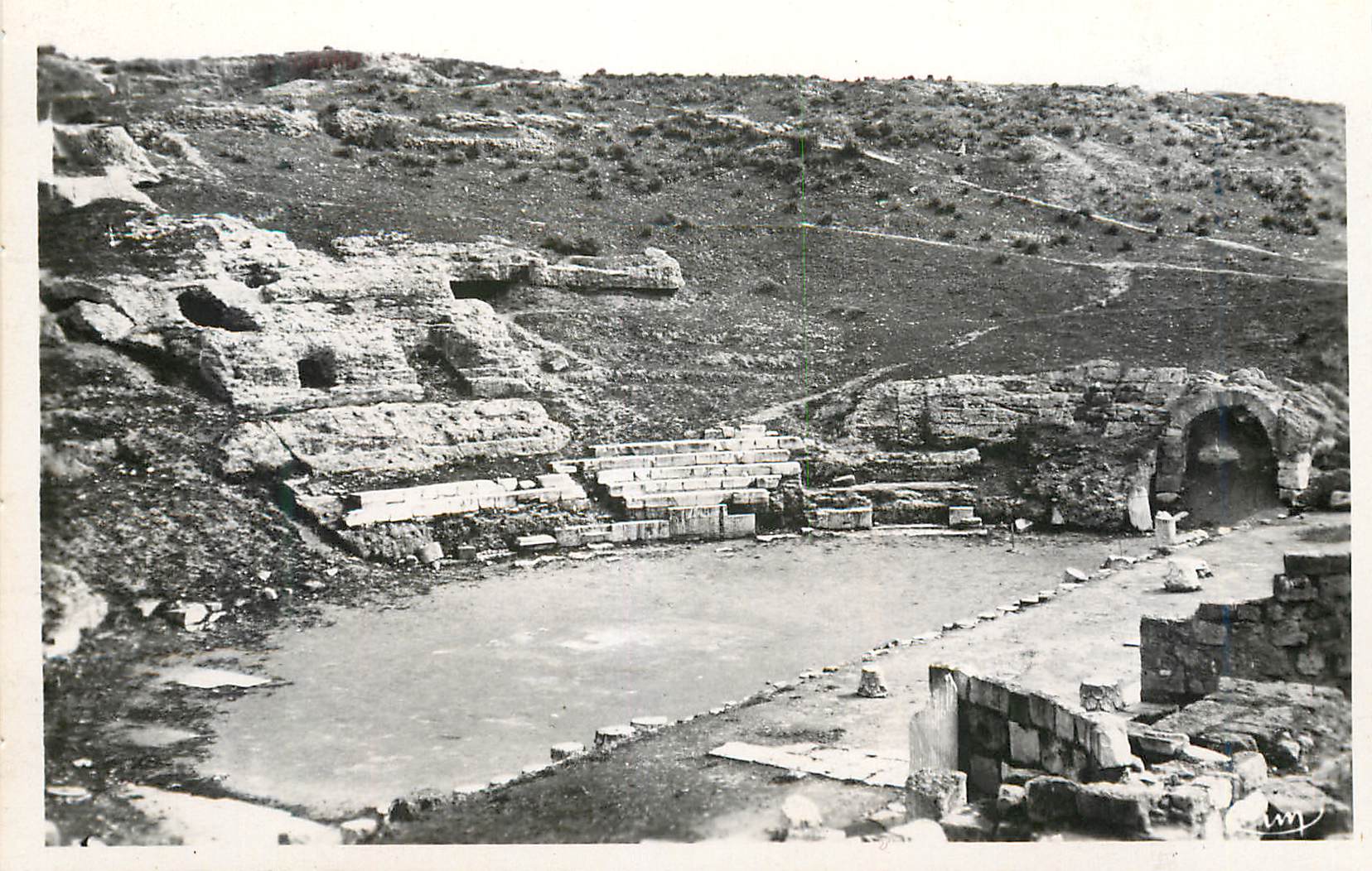 CPM Carthage (tunisie) le theatre romain