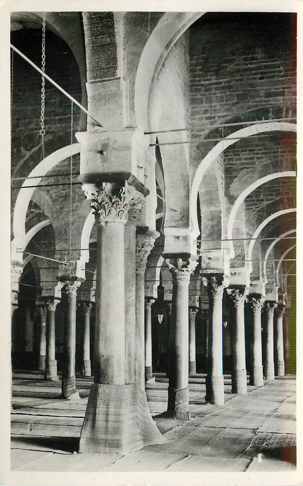 CPM Kairouan l'interieur de la grande mosquee