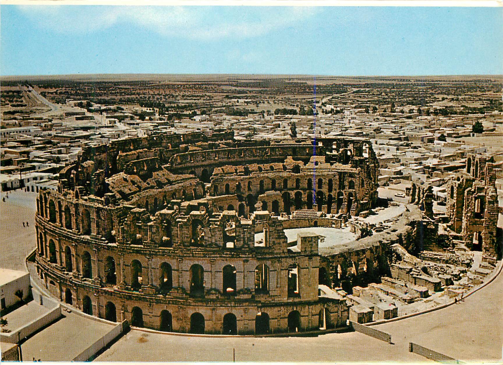 CPM El djem l'amphitheatre romain