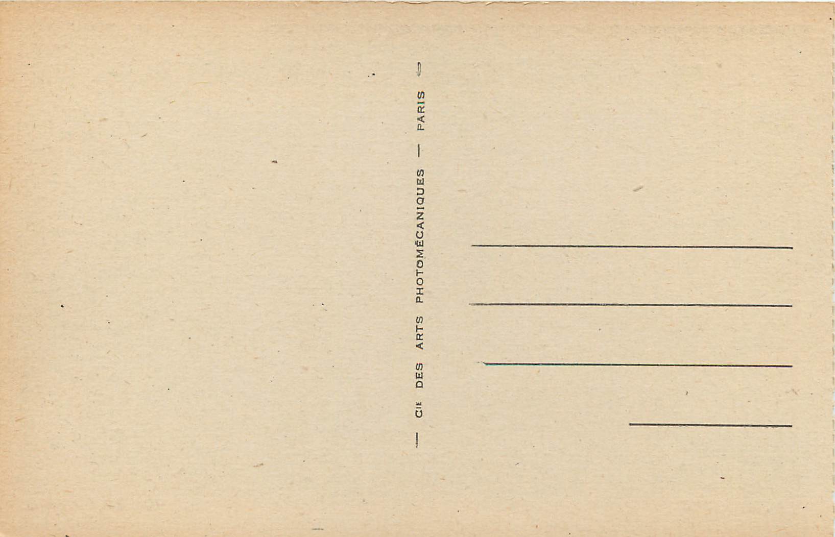 CPA Sfax place carnot — Verso