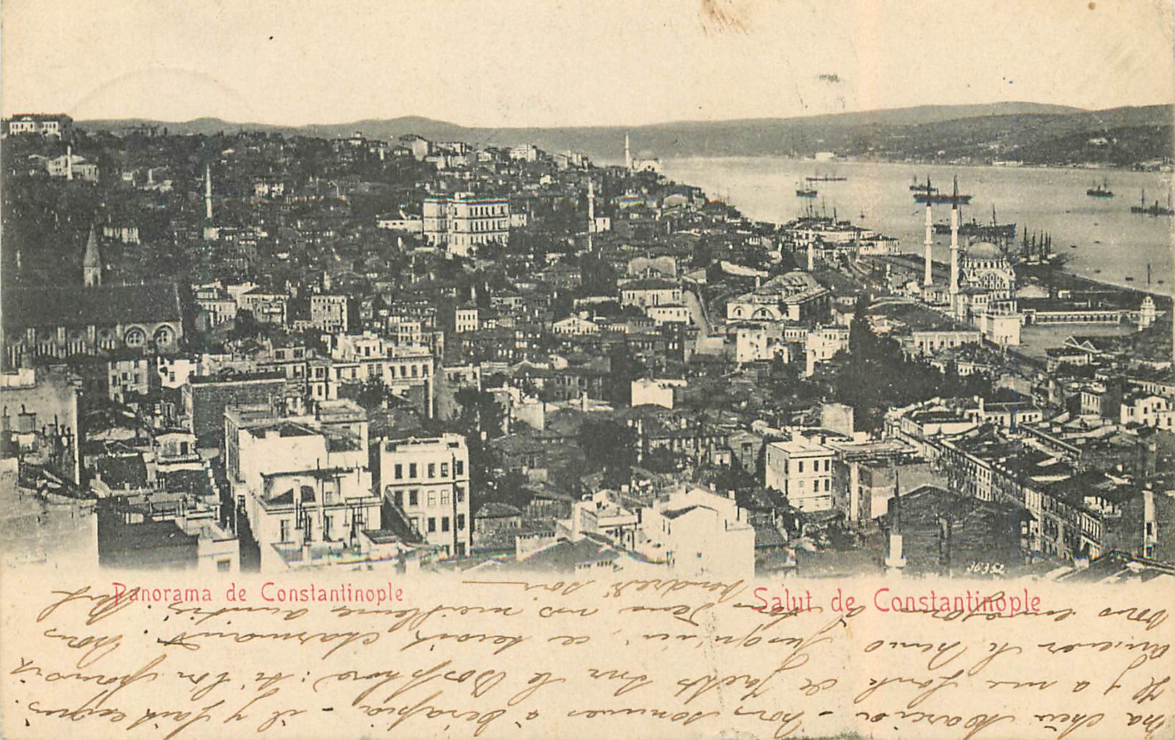 CPA Panorama du Constantinople