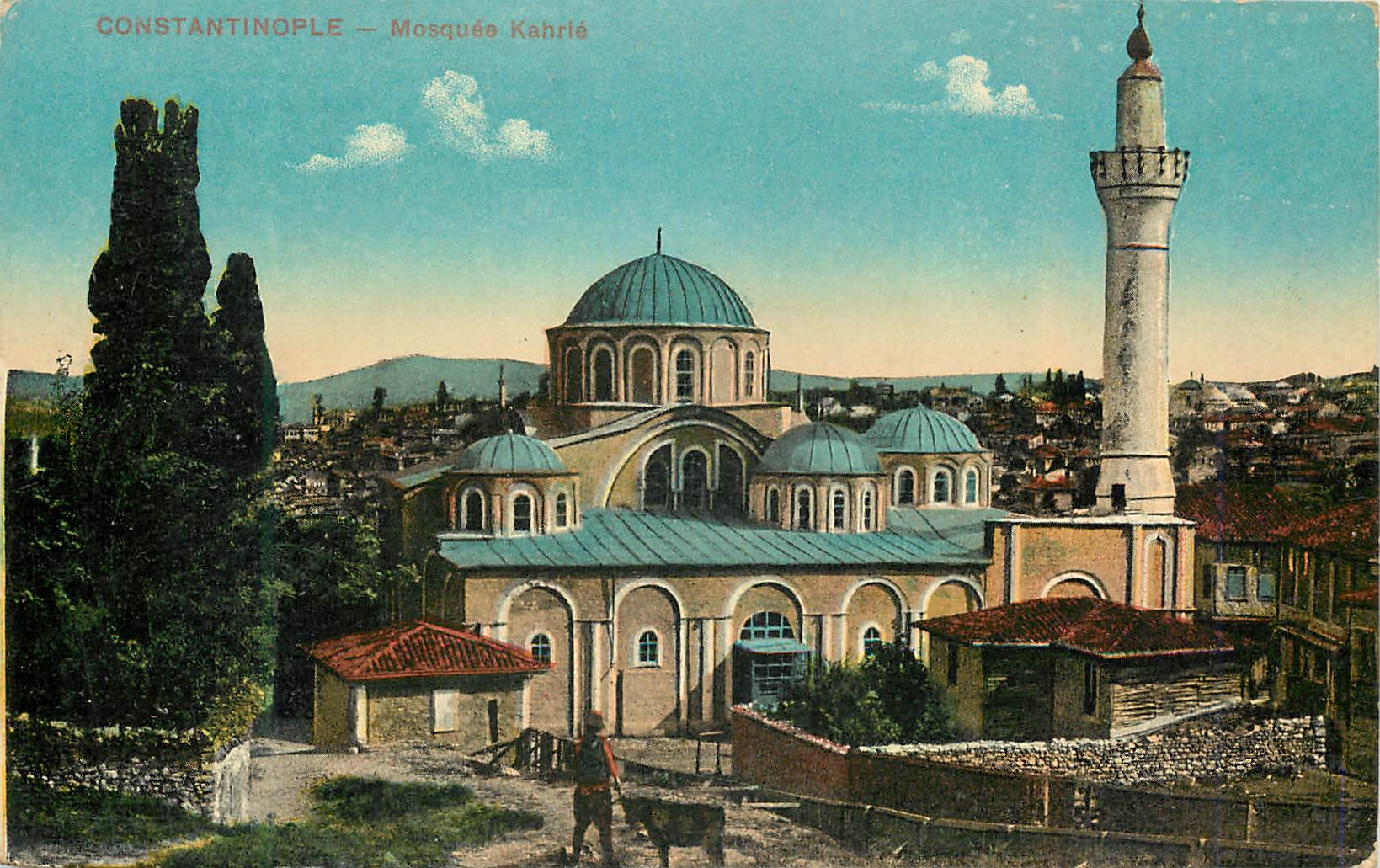 CPA Constantinople mosquee kahrie