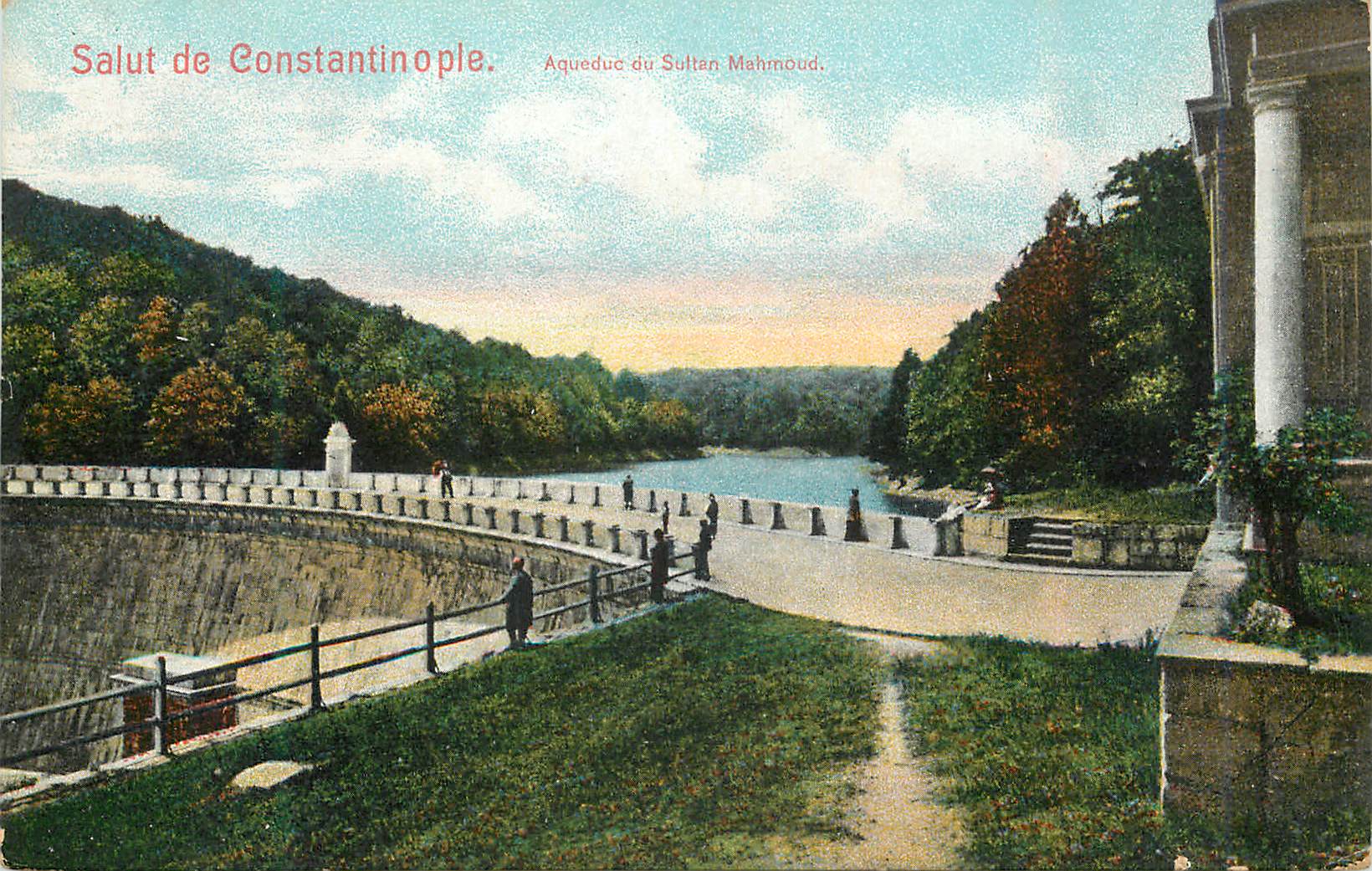 CPA Constantinople aqueduc du sultan