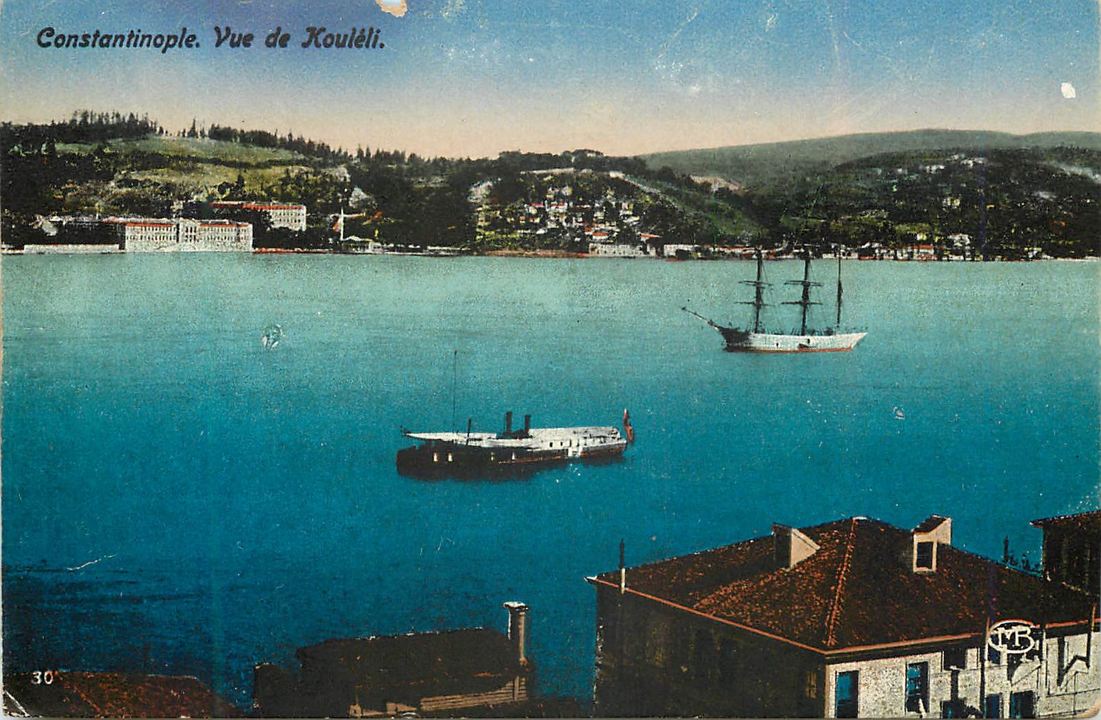 CPA Constantinople vue de kouleli