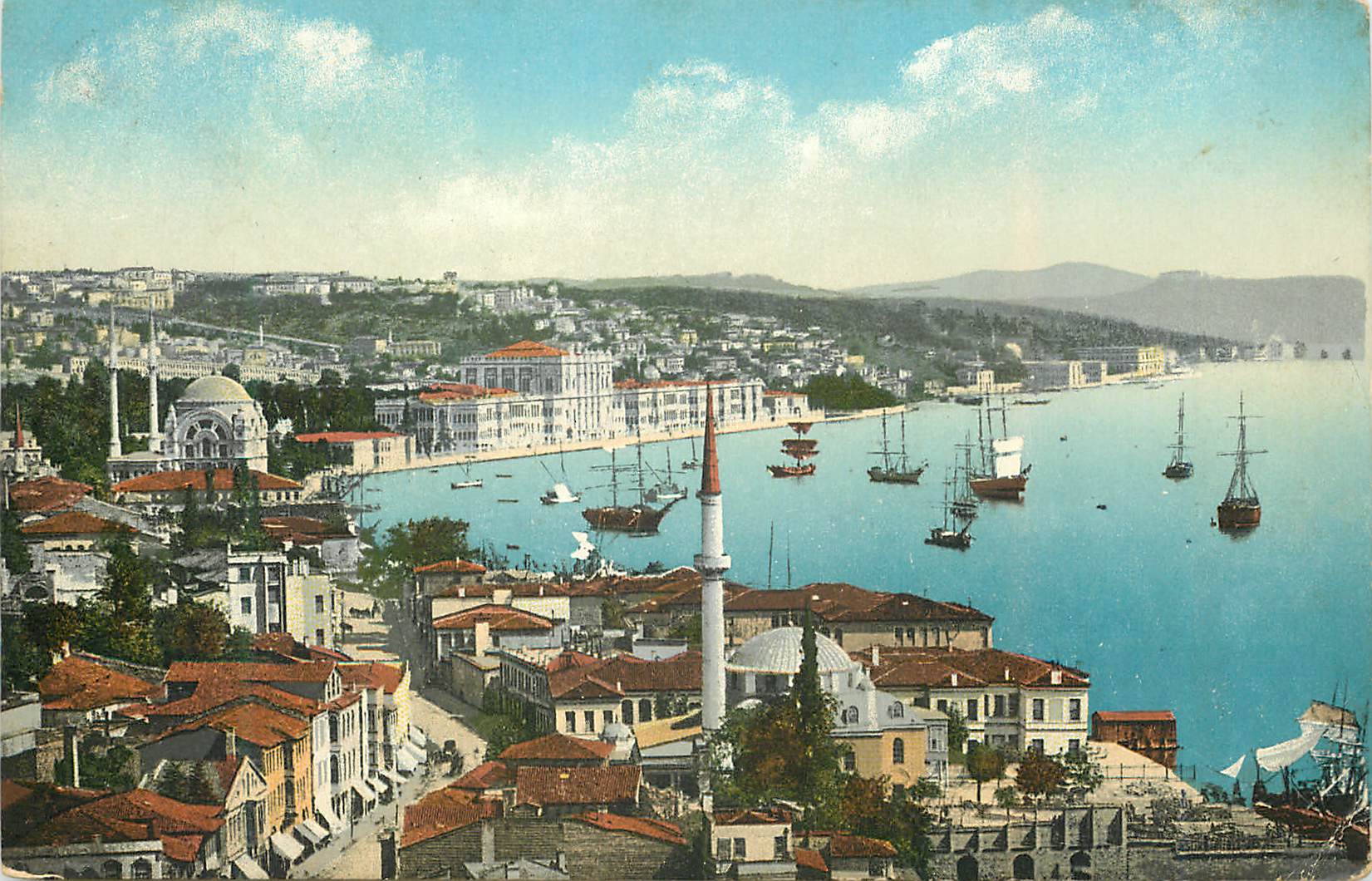 CPA Constantinople palais de dolma bagdehe