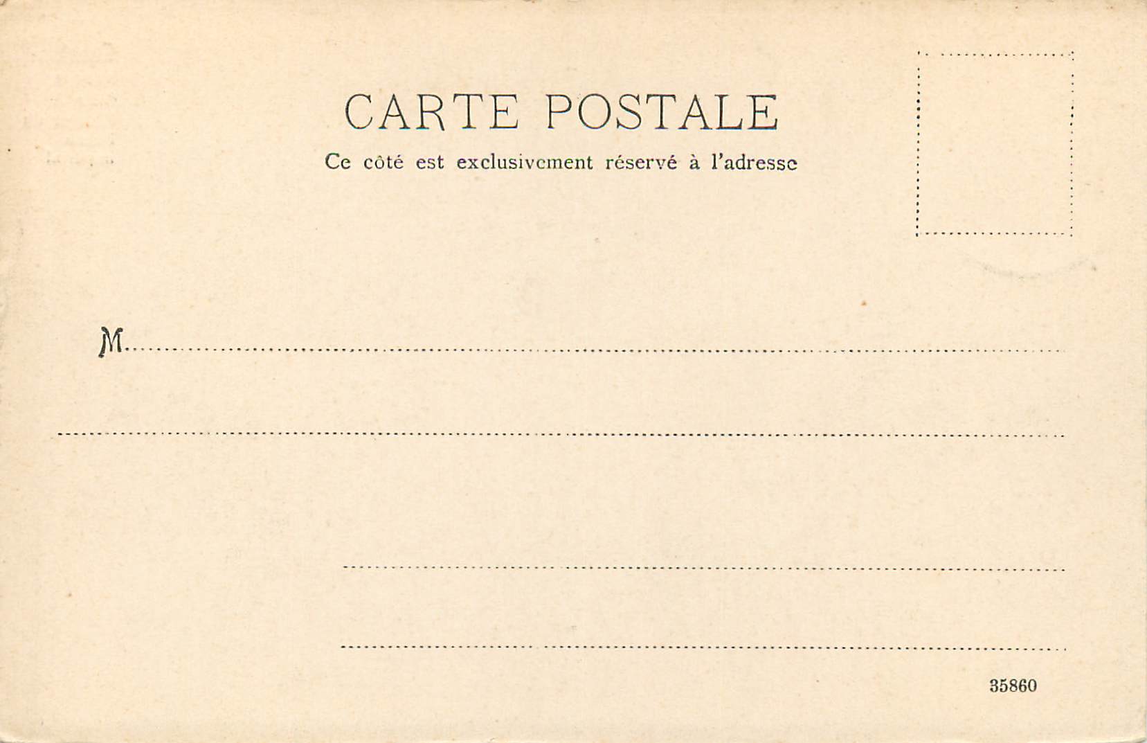 CPA Constantinople salle a manger du palais imperial — Verso