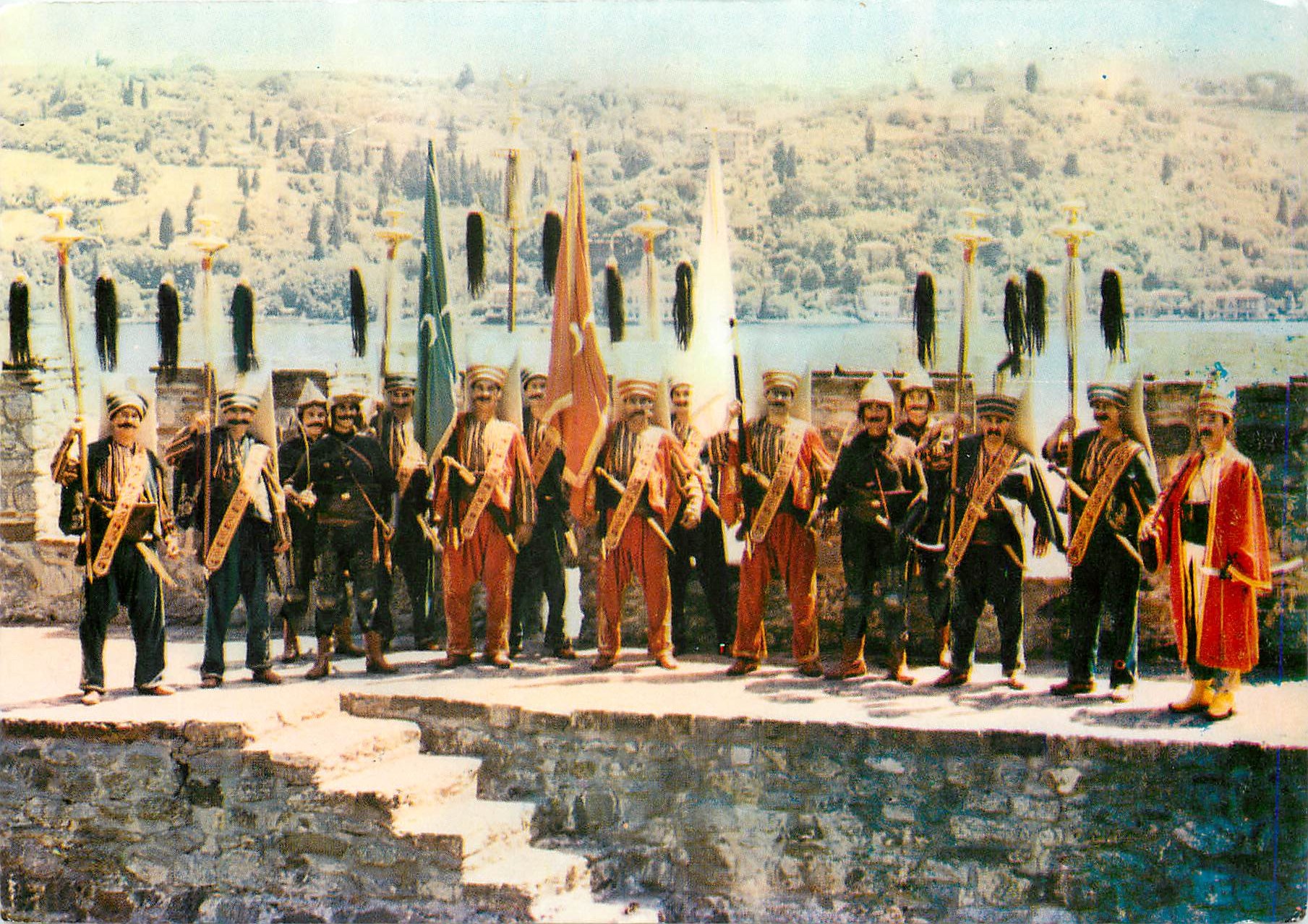 CPM The pennant brigade of the military museum's jannissary band