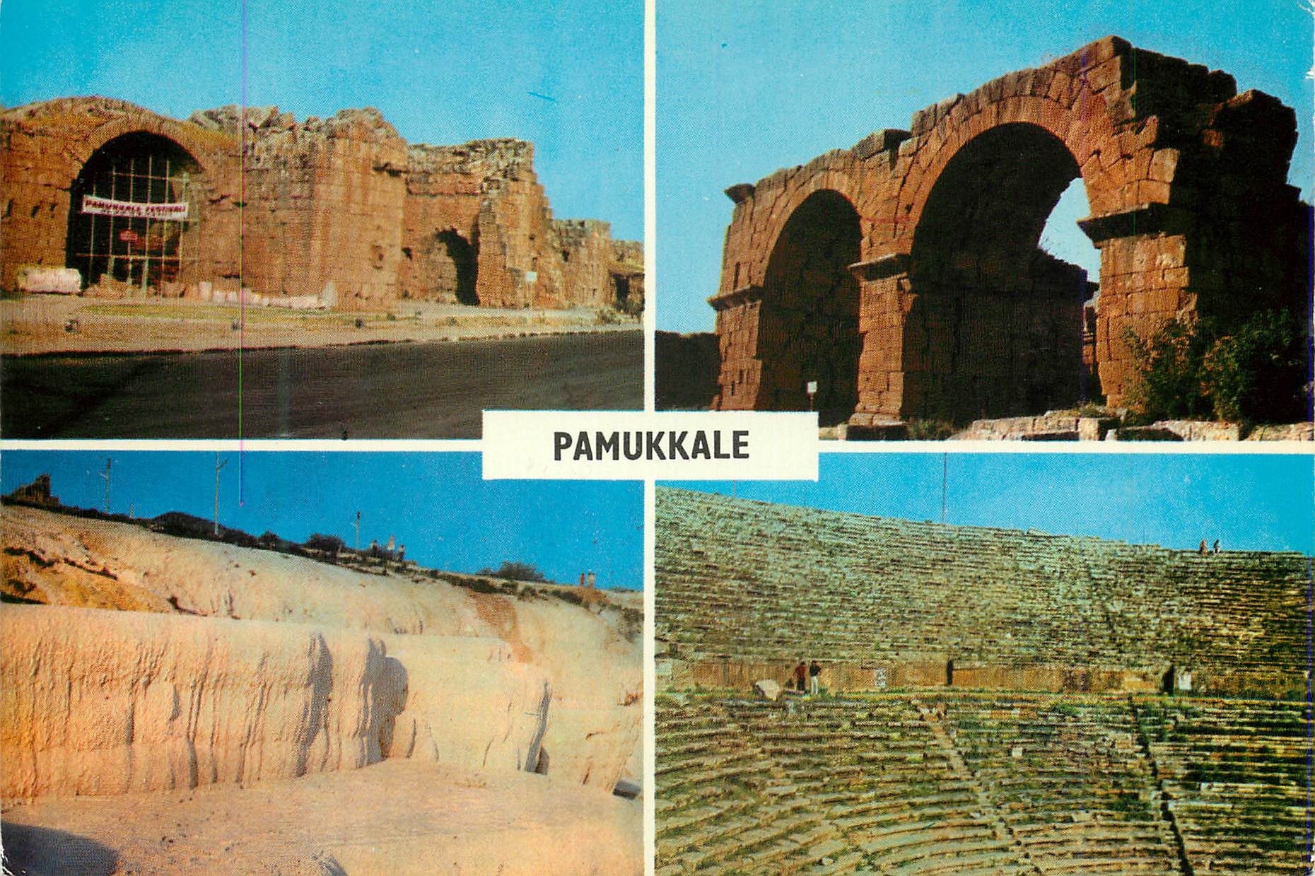 CPM Turkey pamukkale denizli hierapolis mukadees sehirden dort muhtelif gorunus