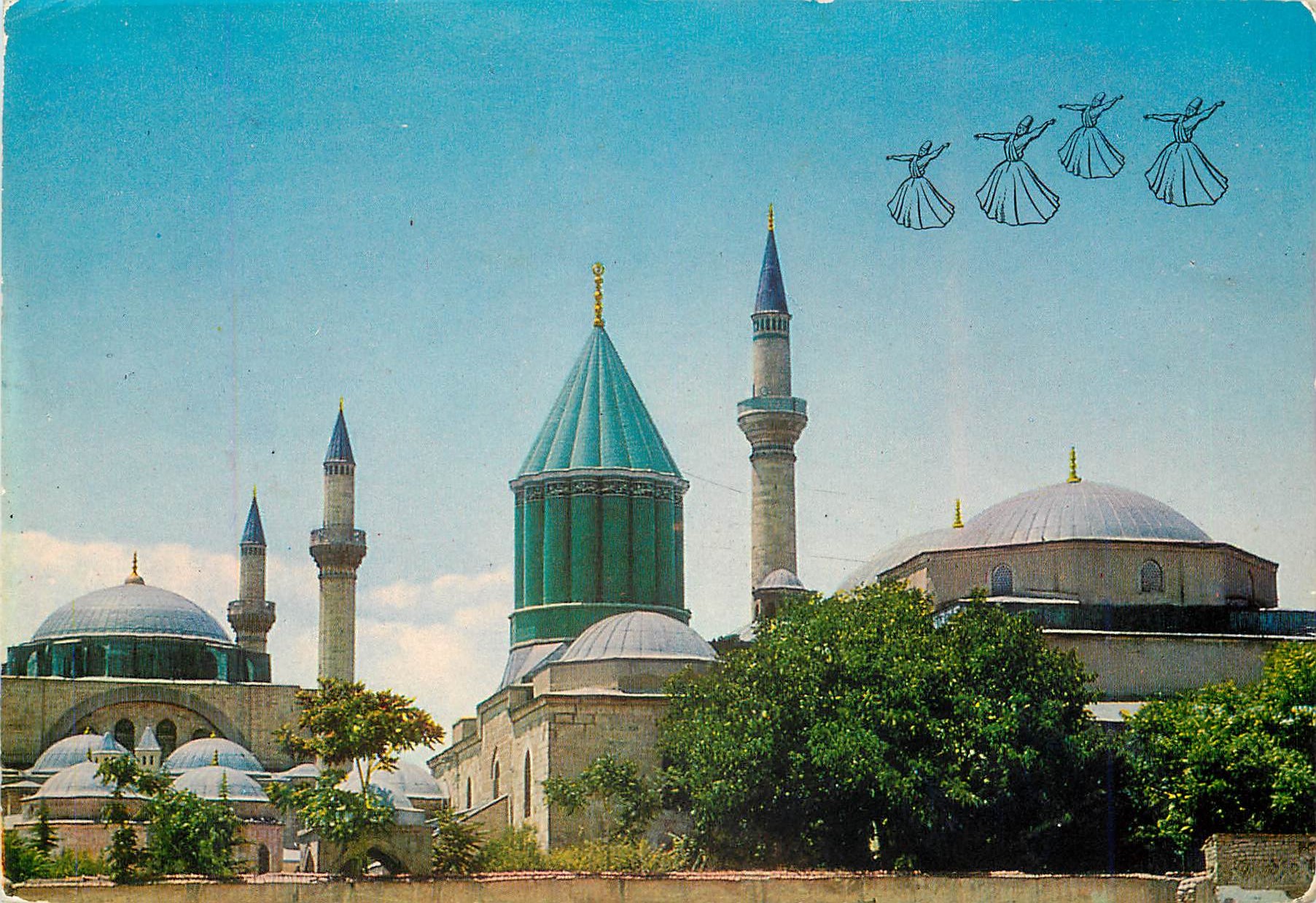 CPM Turkey Le musee de Merlana et la mosque de Sultan Selim