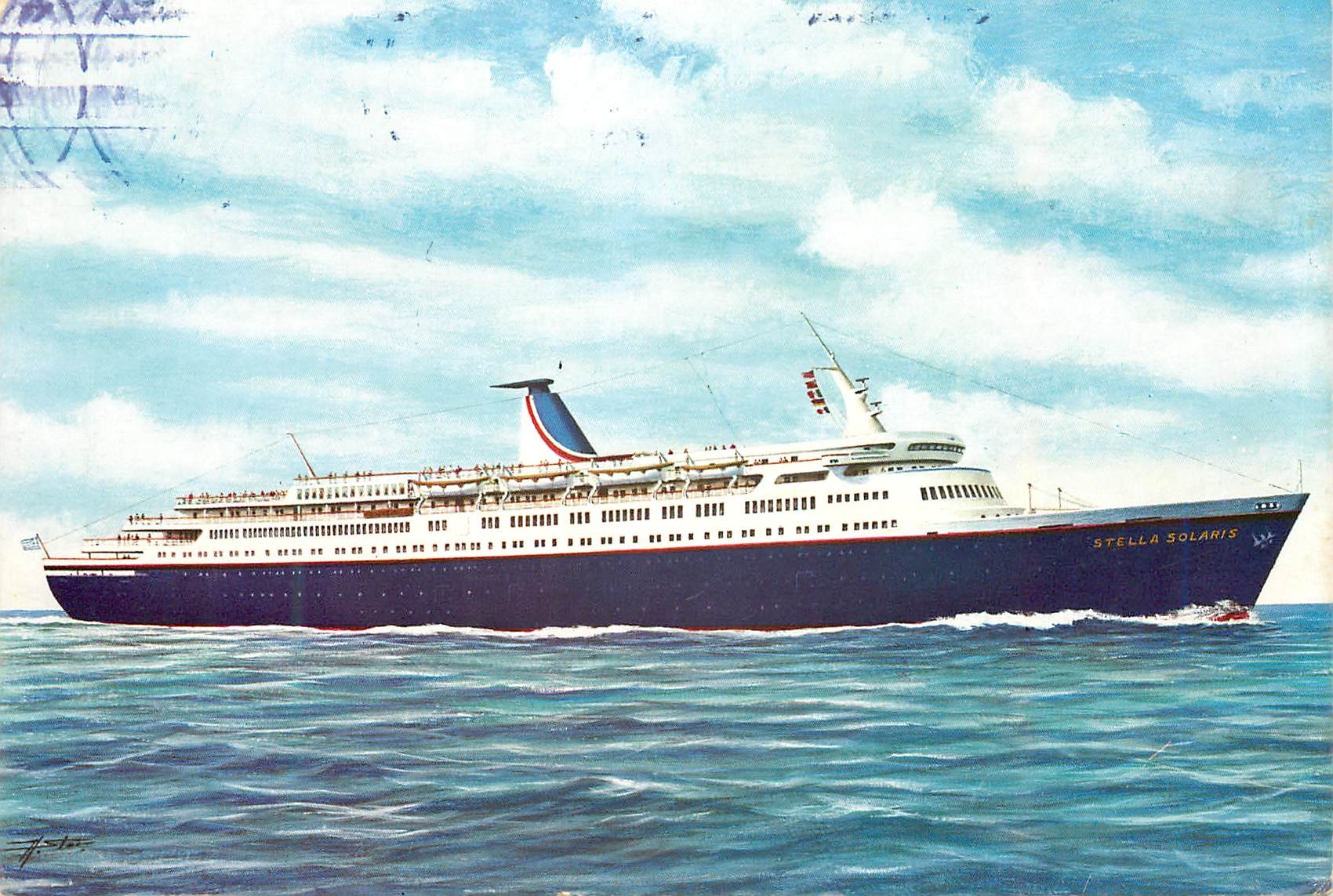 CPM Turkey Bateau Stella Solaris