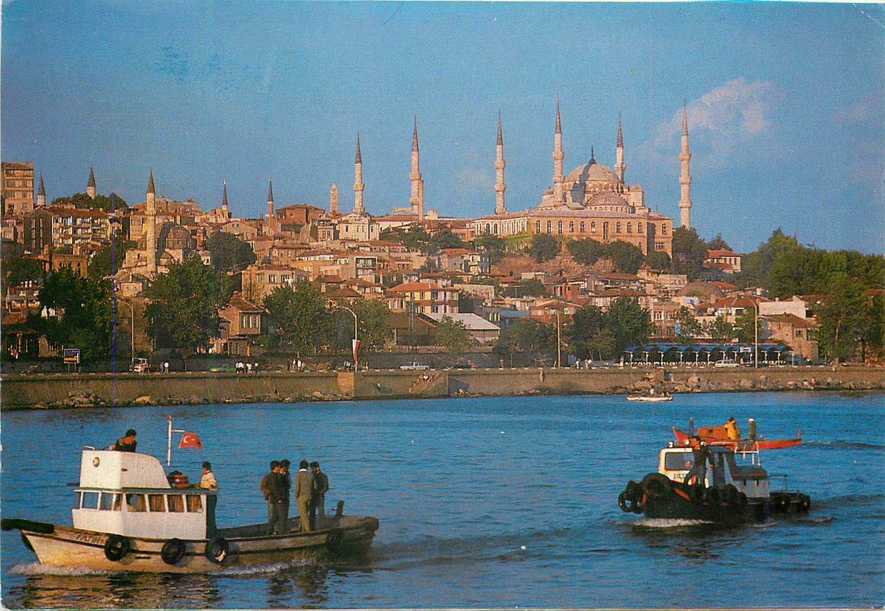 CPM Istanbul Turkey Le Mosquee Bleue