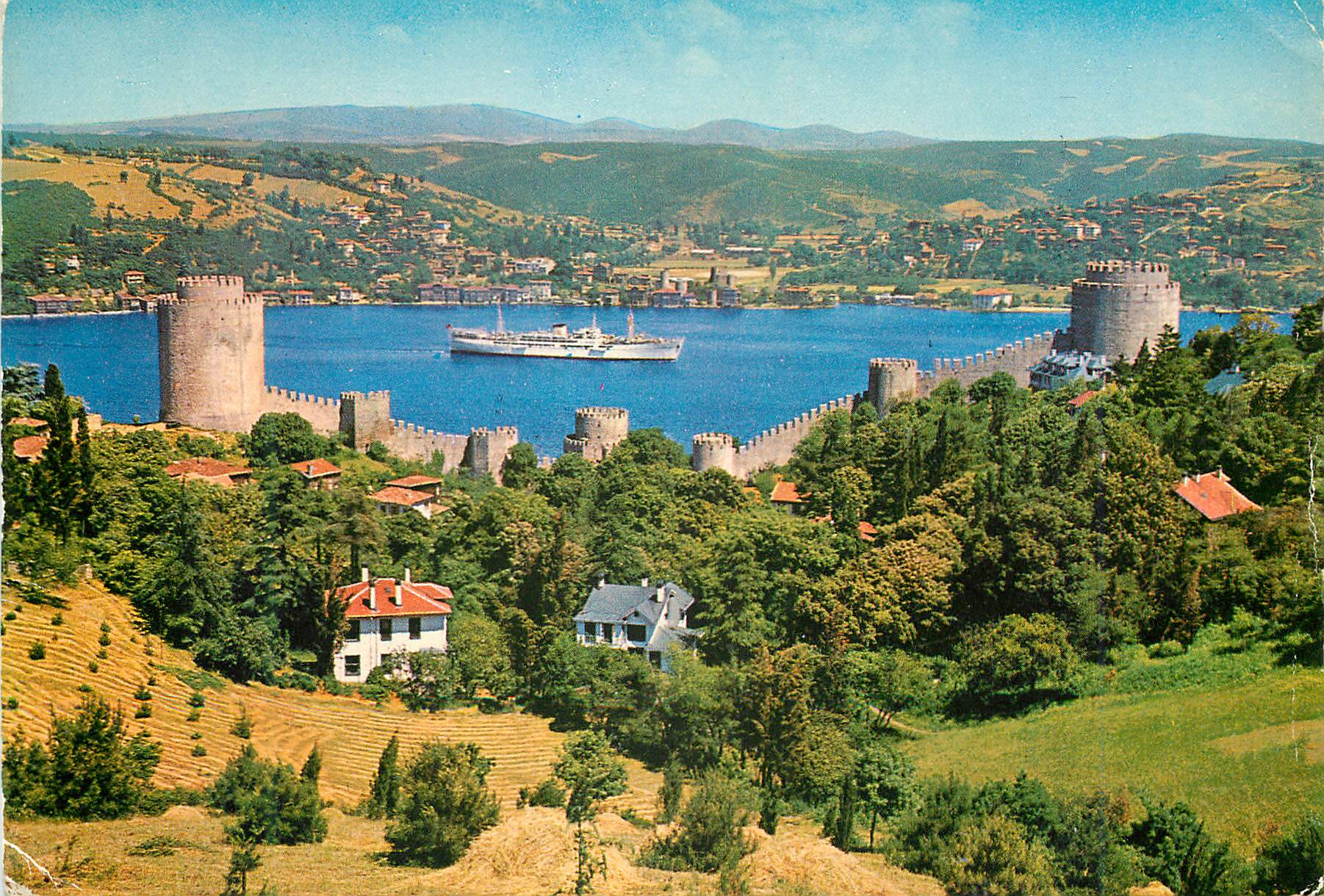 CPM Istanbul Turkey La Forteresse et le Bosphore