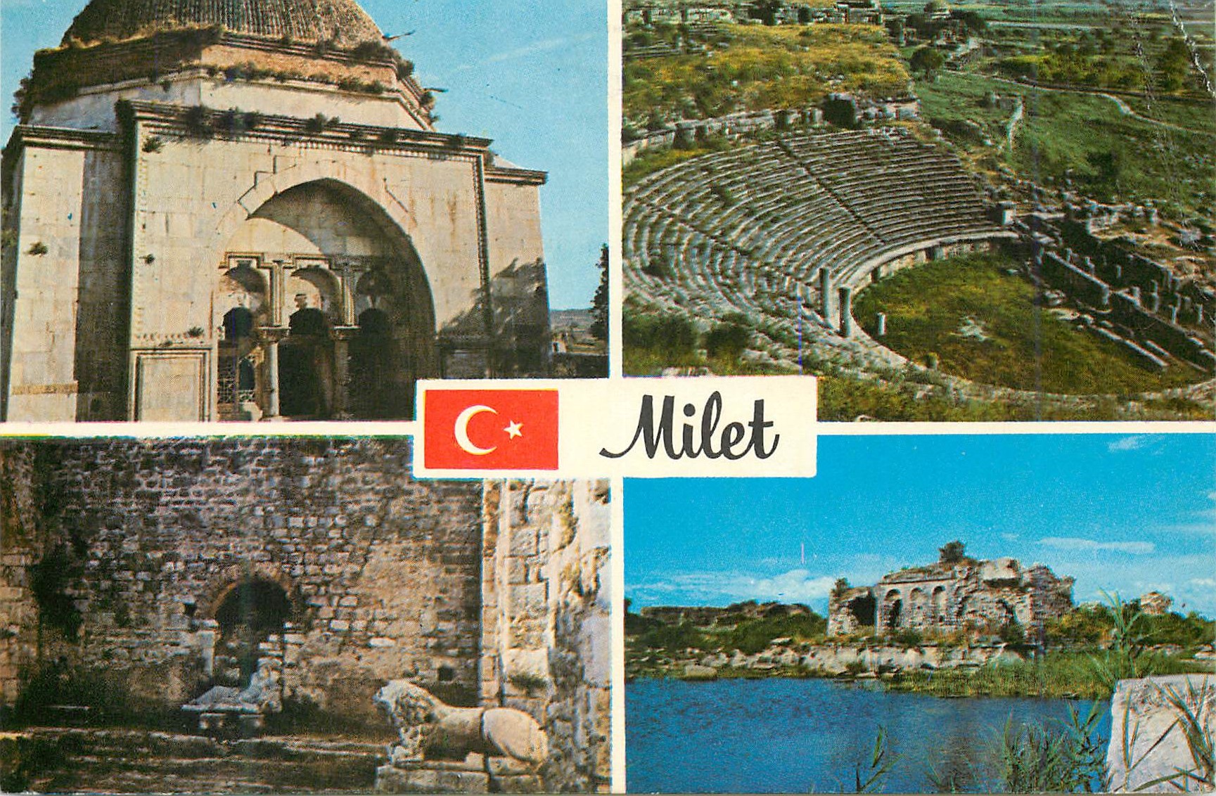 CPM Ilyasbey Mosque Theatre Fountain of Nymphaeum Milet