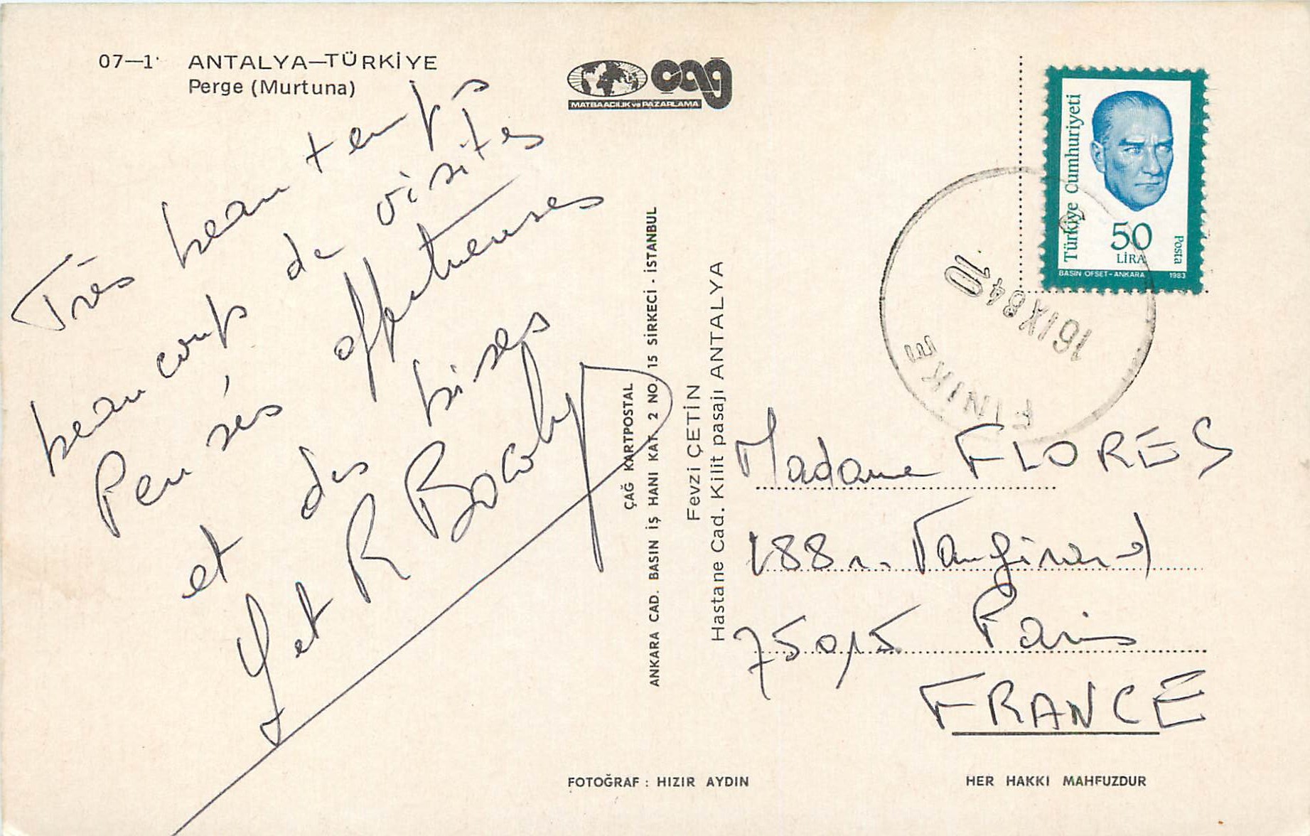 CPM Turkey Antalya — Verso