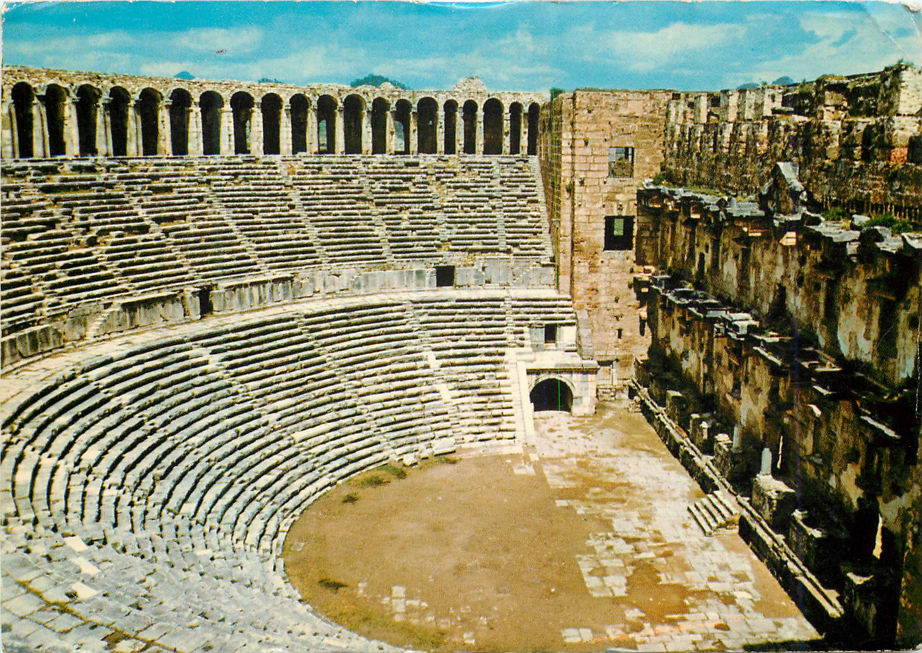 CPM Turkey Antalya Le Theatre d'Aspendos