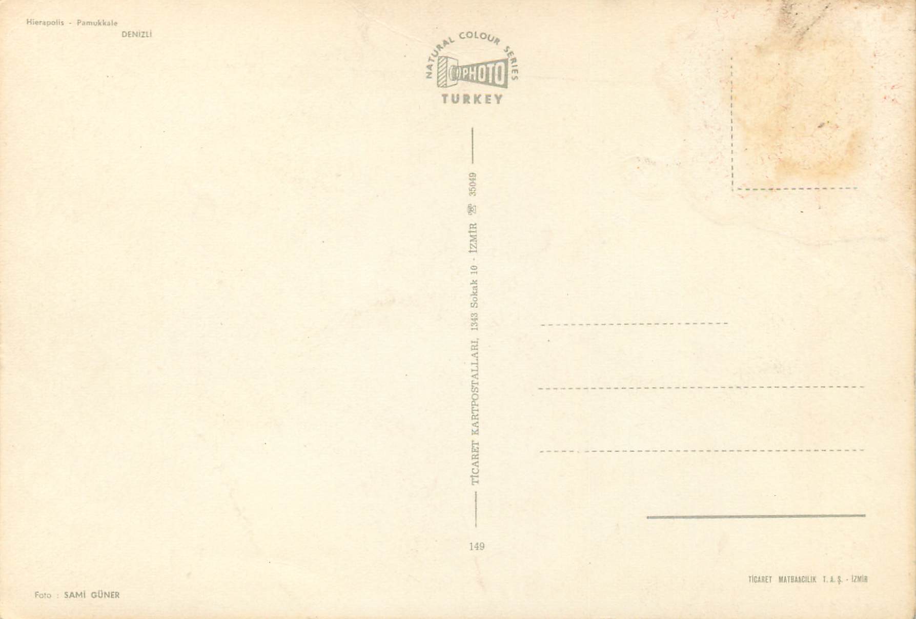 CPM Turkey Denizli — Verso