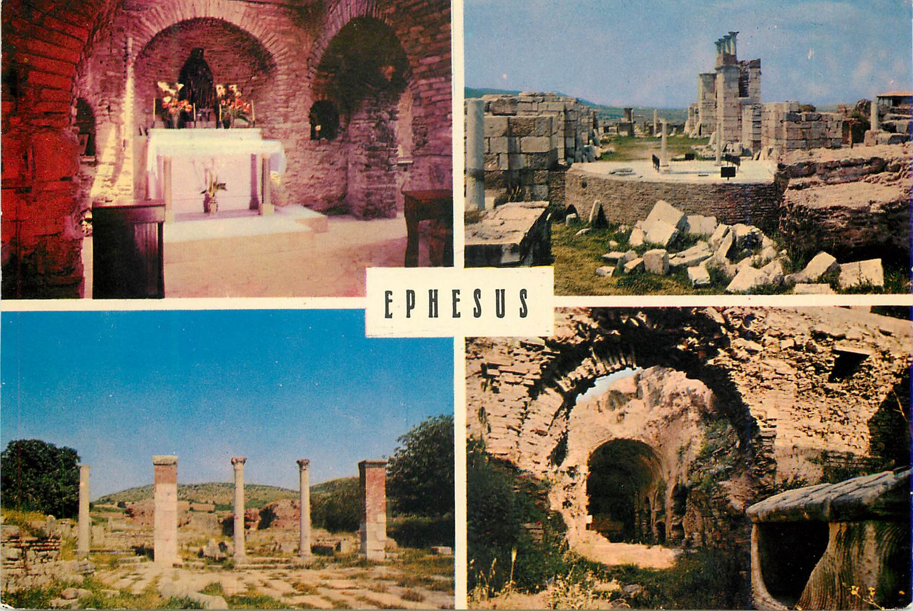 CPM Ephesus Turkey The Church and House of Virgin Mary