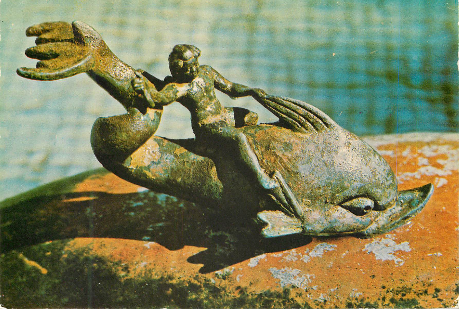 CPM Turkey Ephesus Le dauphin avec Eros
