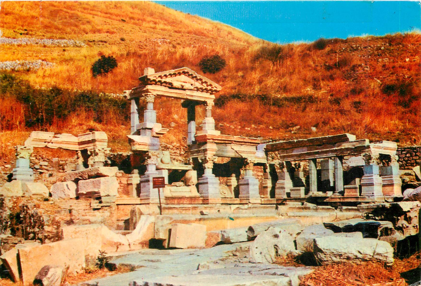 CPM Turkey Ephesus Fontaine de Trayan