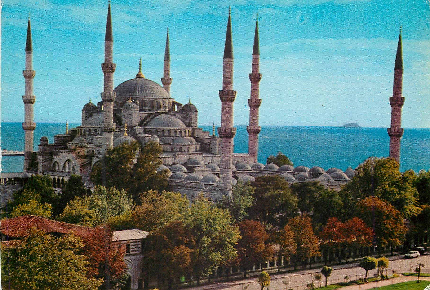 CPM Istanbul Turkey La Mosquee Bleue