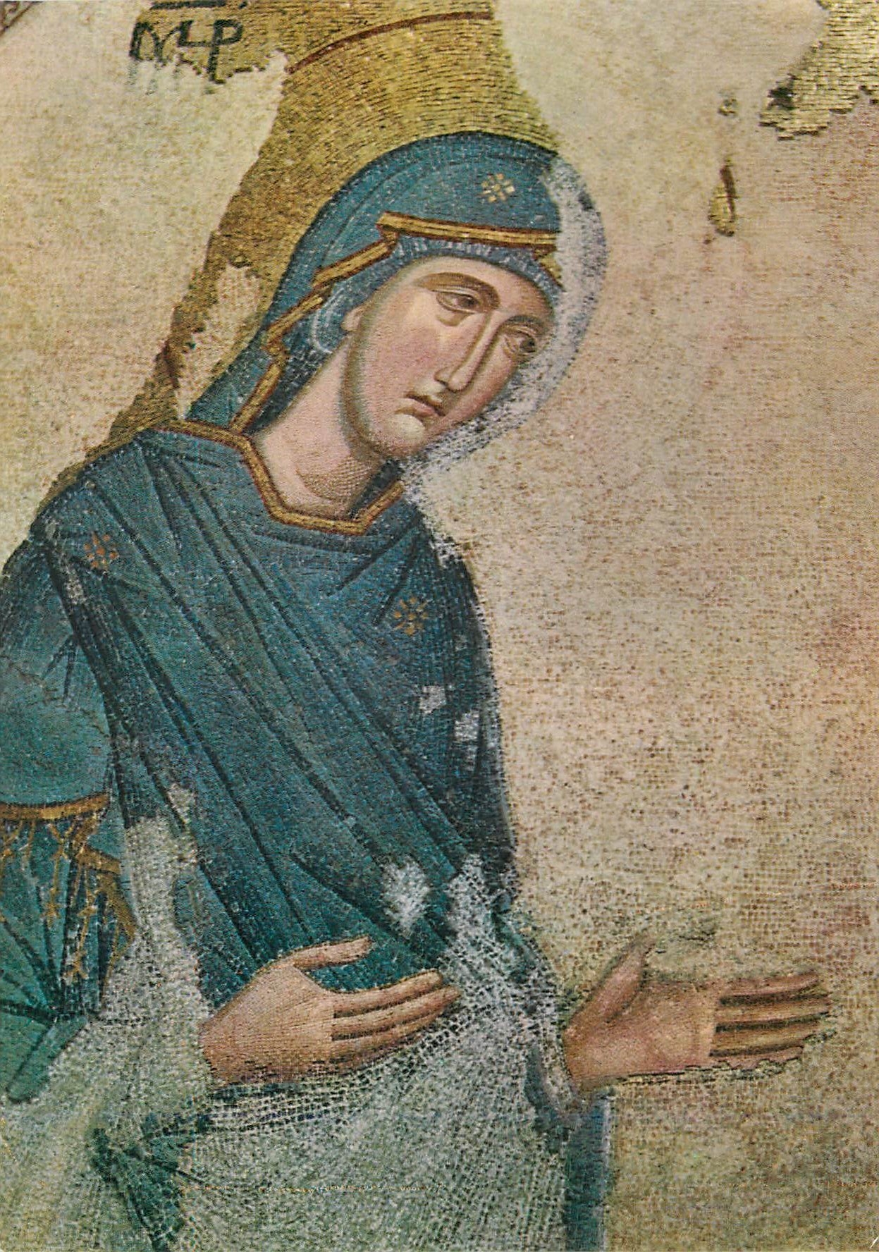 CPM Istanbul Turkey mosaic from Khora Museum