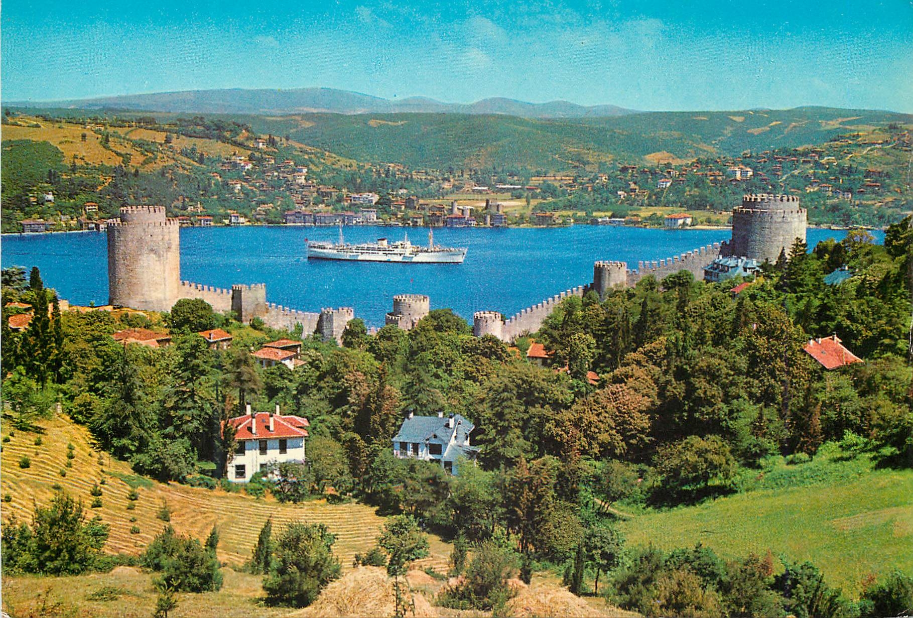 CPM Istanbul Turkey La Forteresse et le Bosphore
