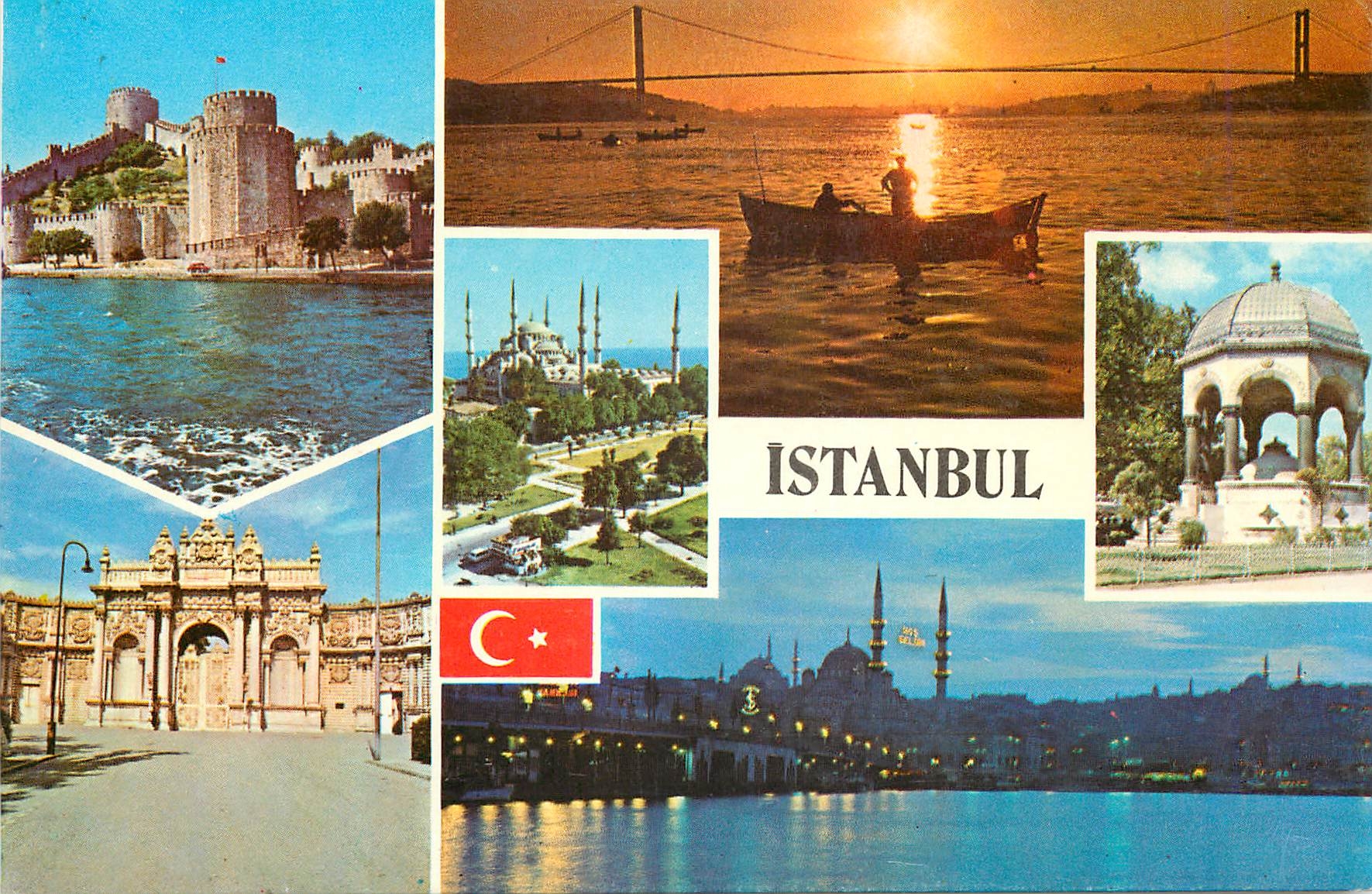 CPM Istanbul Turkey Various view from dren town Istanbul