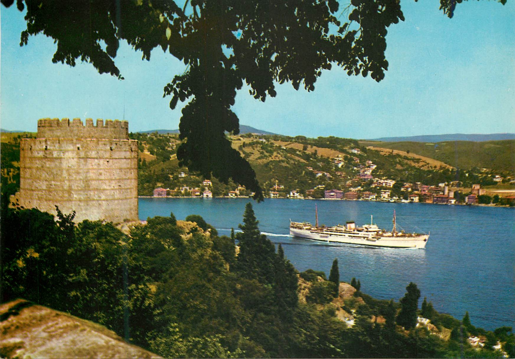 CPM Istanbul Turkey View of the Bosphorus from Europeen side