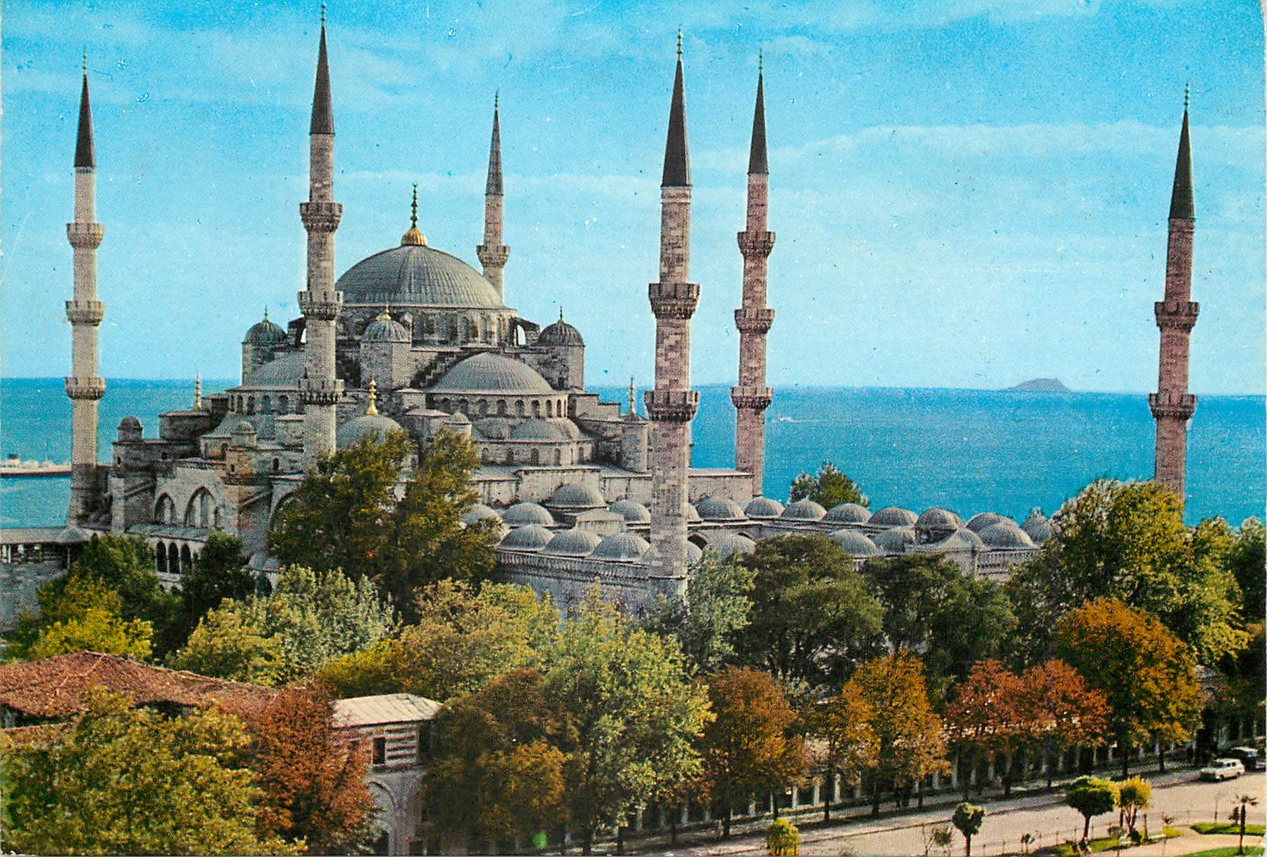 CPM Istanbul Turkey Le Mosquee Bleue
