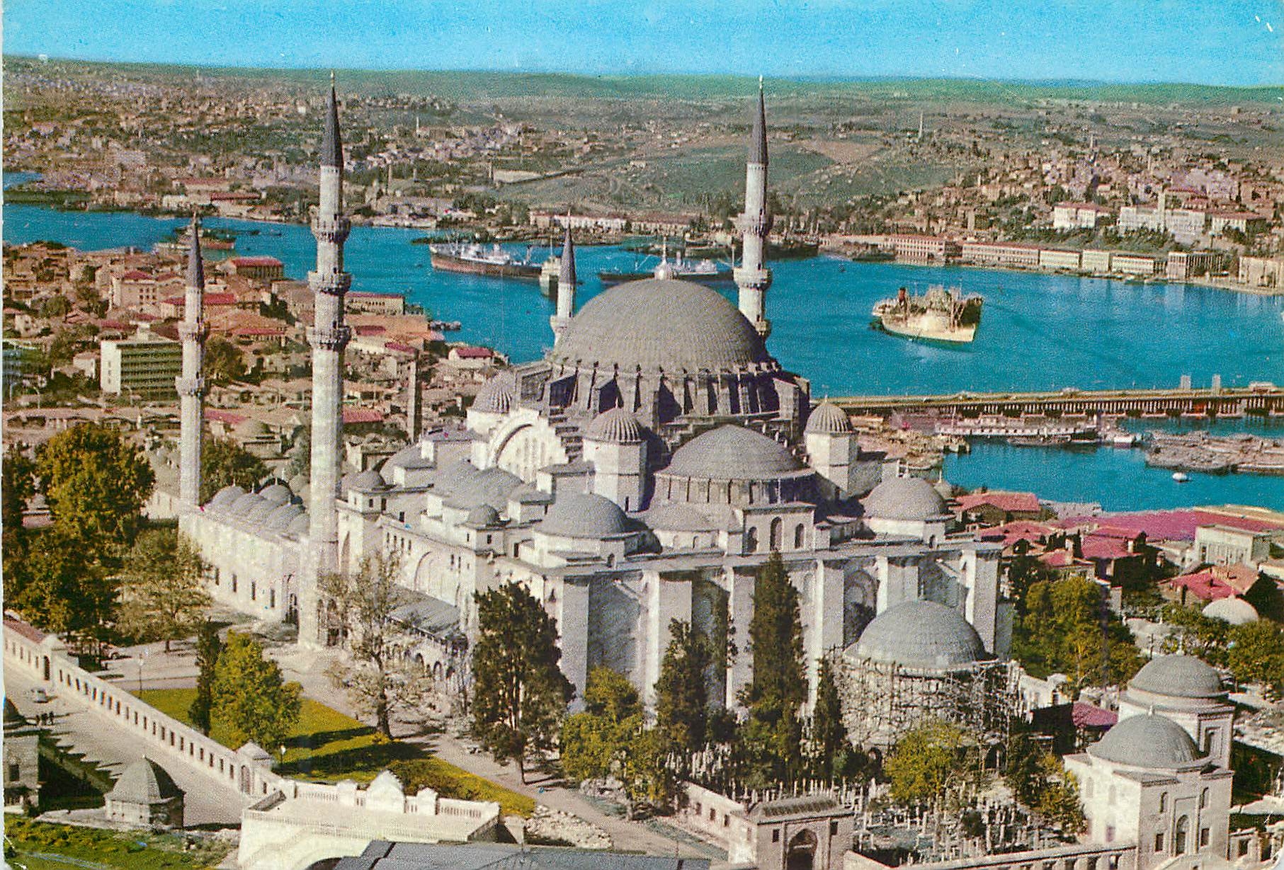 CPM Istanbul Turkey La Mosquee de Soliman le Magnifique