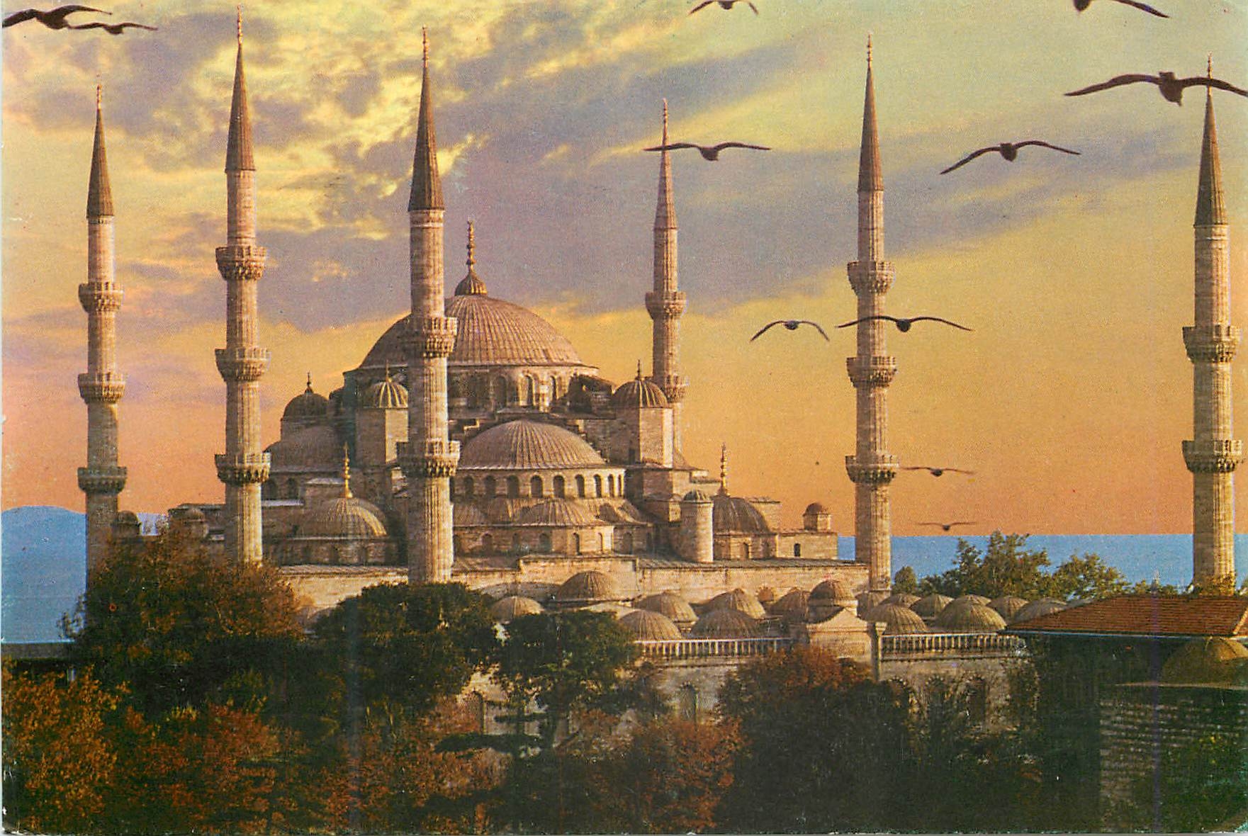 CPM Istanbul Turkey Sultan Ahmet Camii ve civan