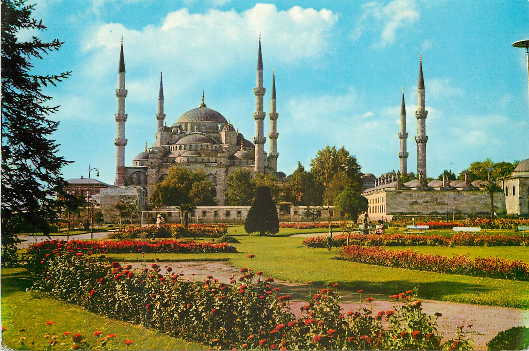 CPM Istanbul Turkey Sultan Ahmet Camii ve civan