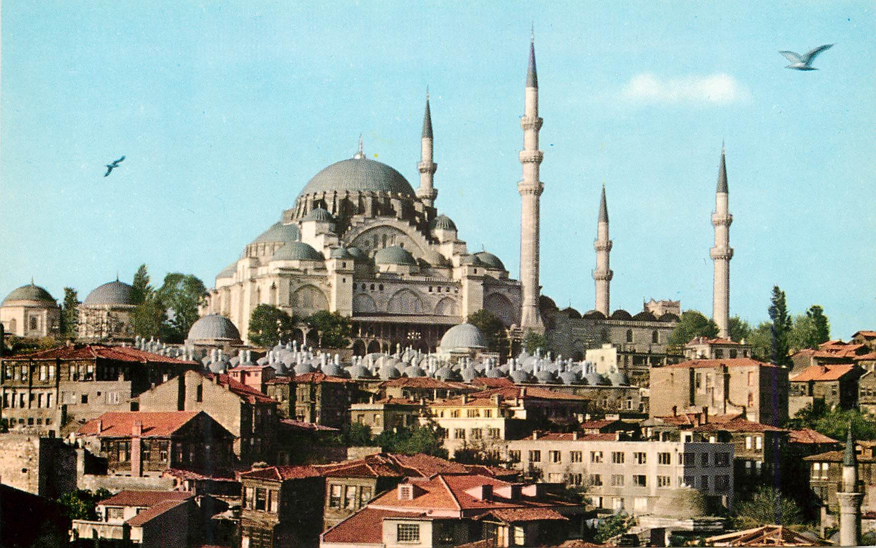 CPM Istanbul Turkey The mosquee de Soliman the Magnificent