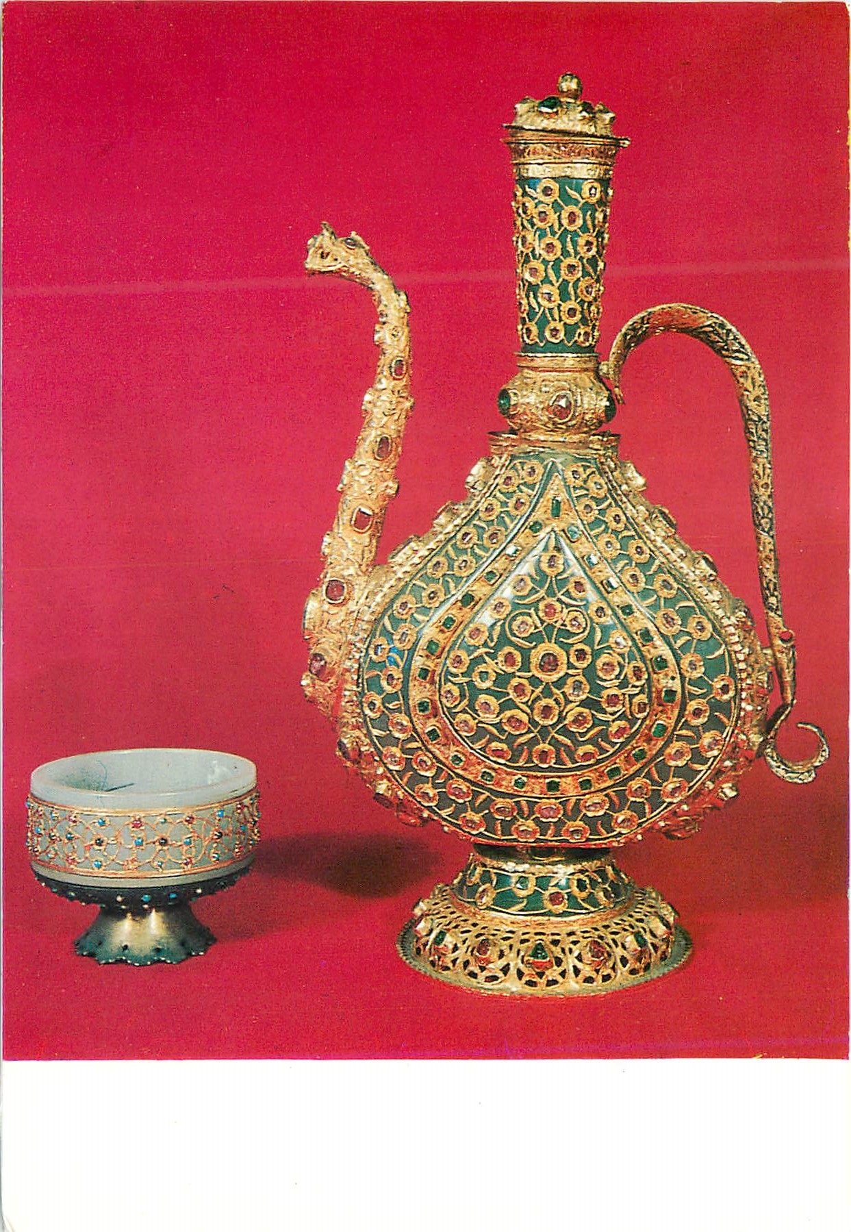 CPM Istanbul Turkey Aiguiere en or Art turc