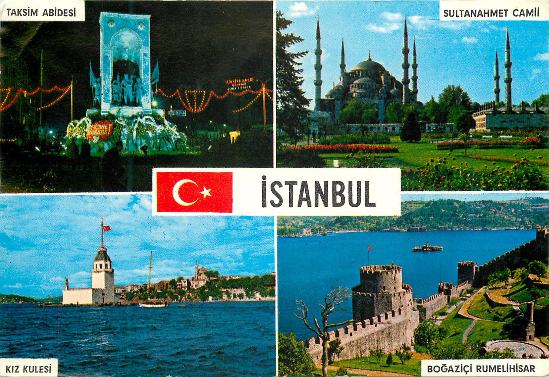 CPM Istanbul Turkey Salutation d'Istanbul