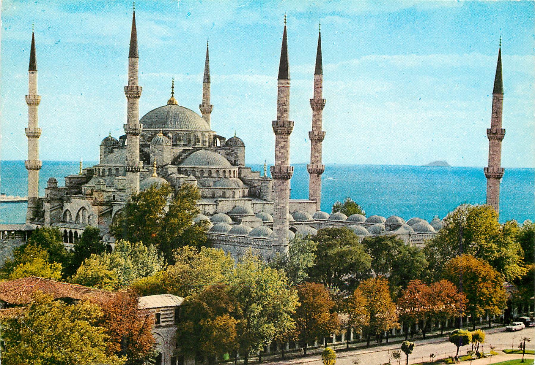 CPM Istanbul Turkey Le Mosquee Bleue