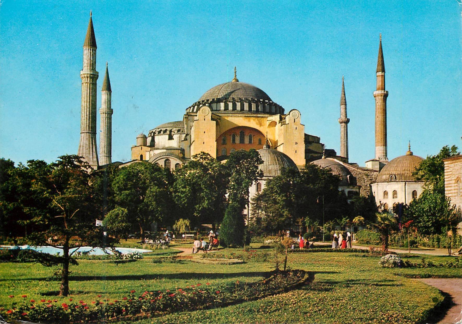 CPM Istanbul Turkey Le Musee de Sainte Sophie