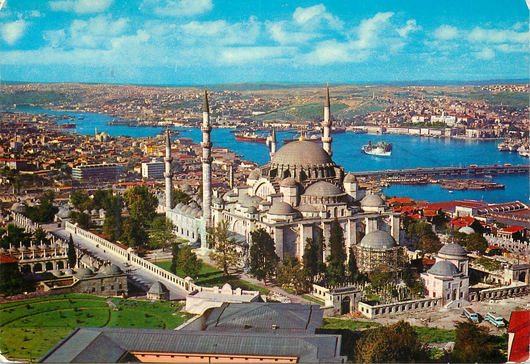 CPM Istanbul Turkey La Mosque de Soliman le Magnifique et 