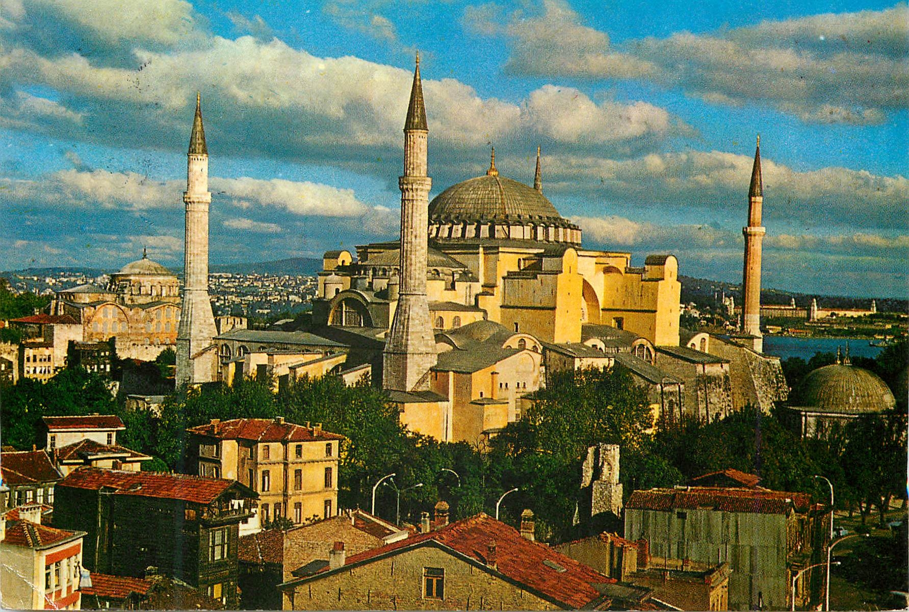 CPM Istanbul Turkey Musee de St Sophie