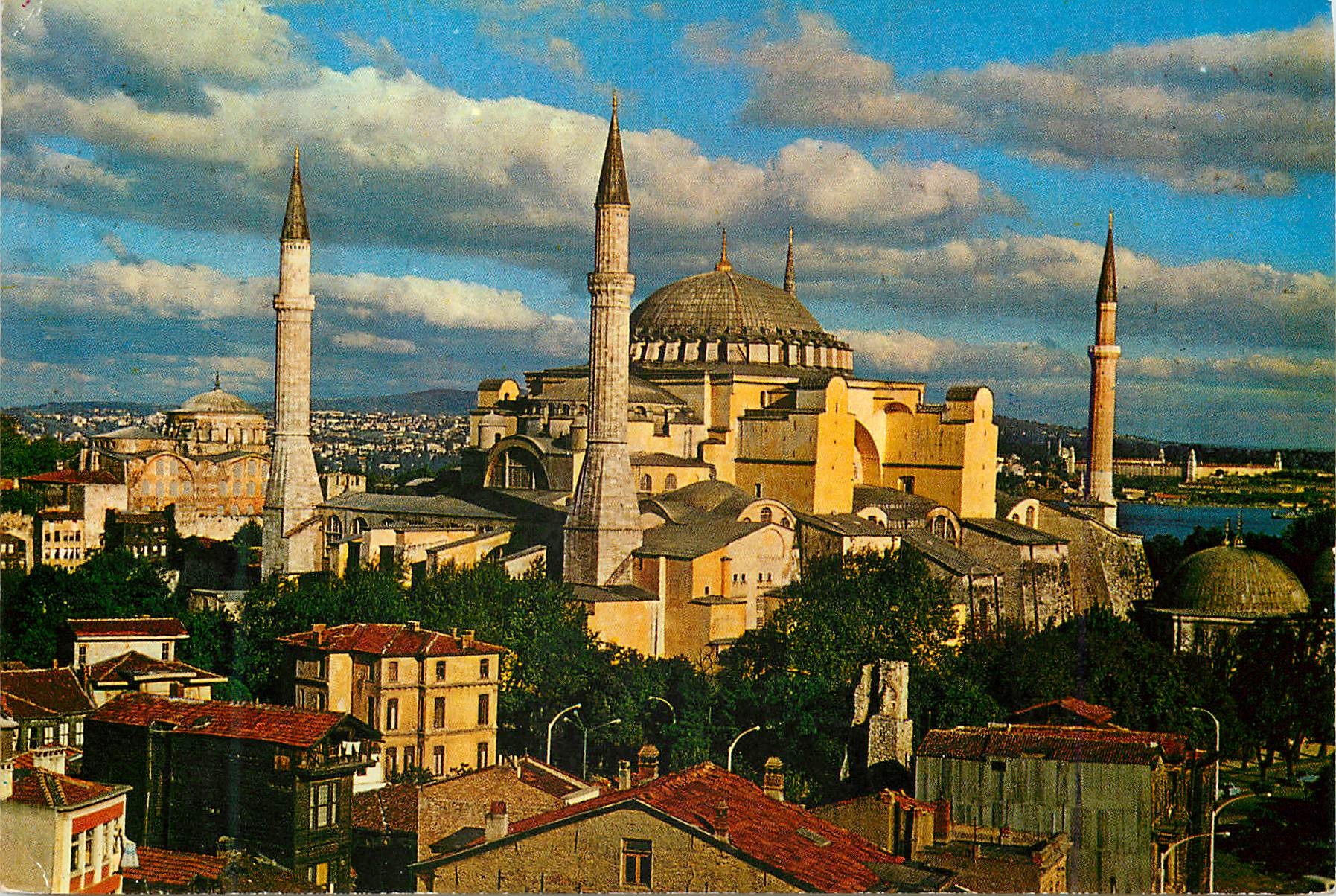 CPM Istanbul Turkey Saheserleri Musee de St Sophie (537)