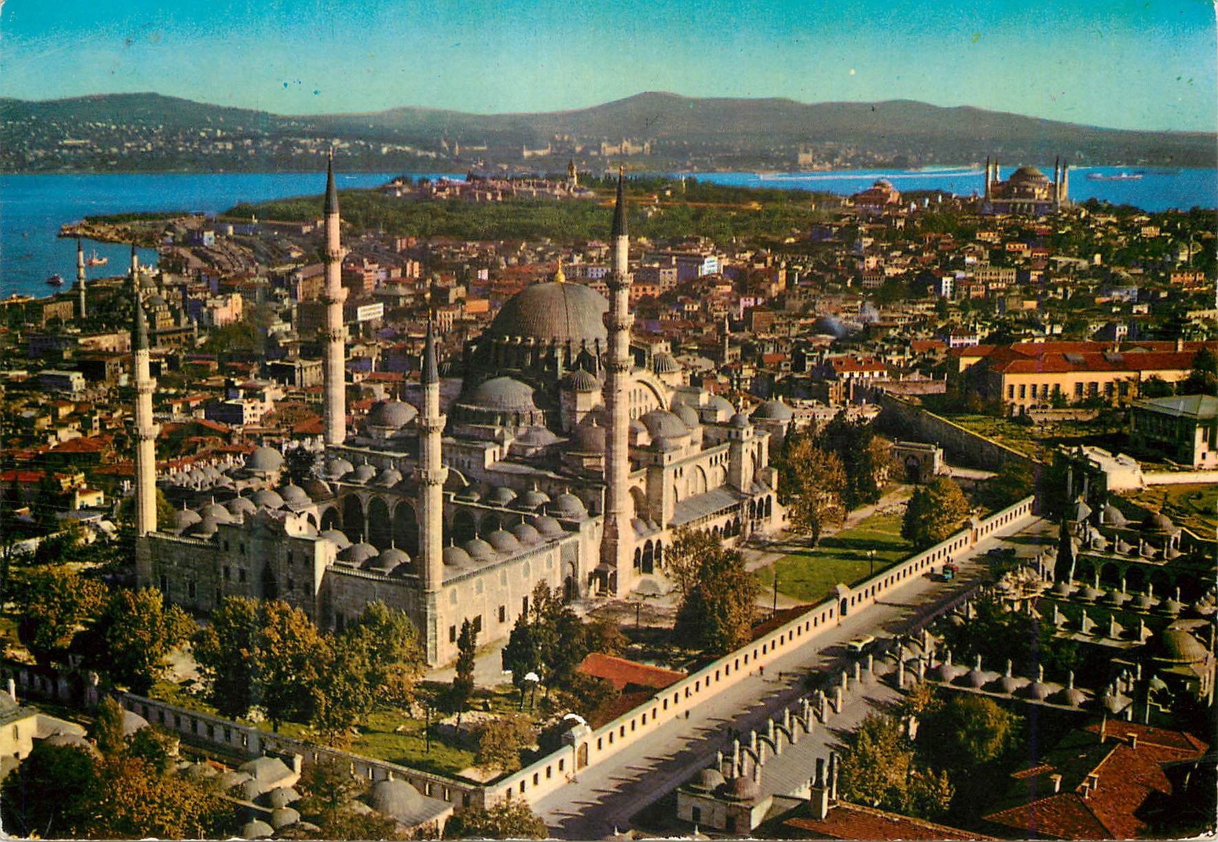CPM Istanbul Turkey The Mosque of Suleymaniye (Soliman the Magnificent)