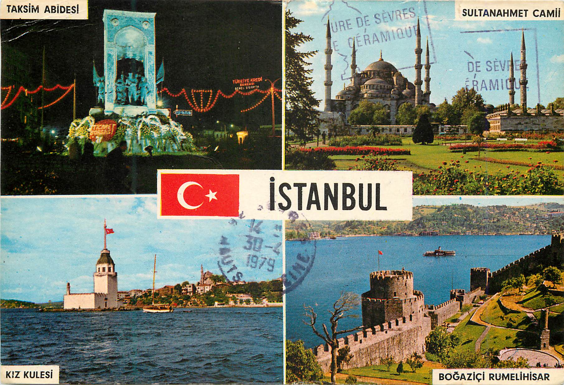 CPM Istanbul Turkey Salutation d'Istanbul