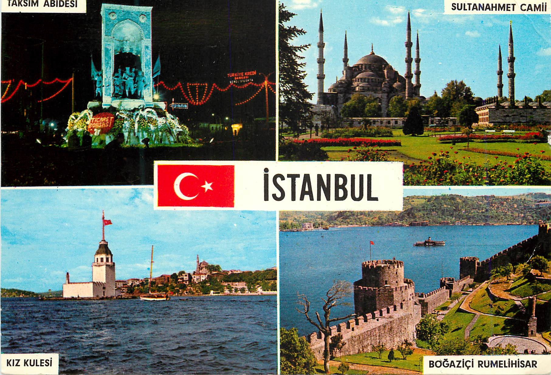 CPM Istanbul Turkey Salutation d'Istanbul